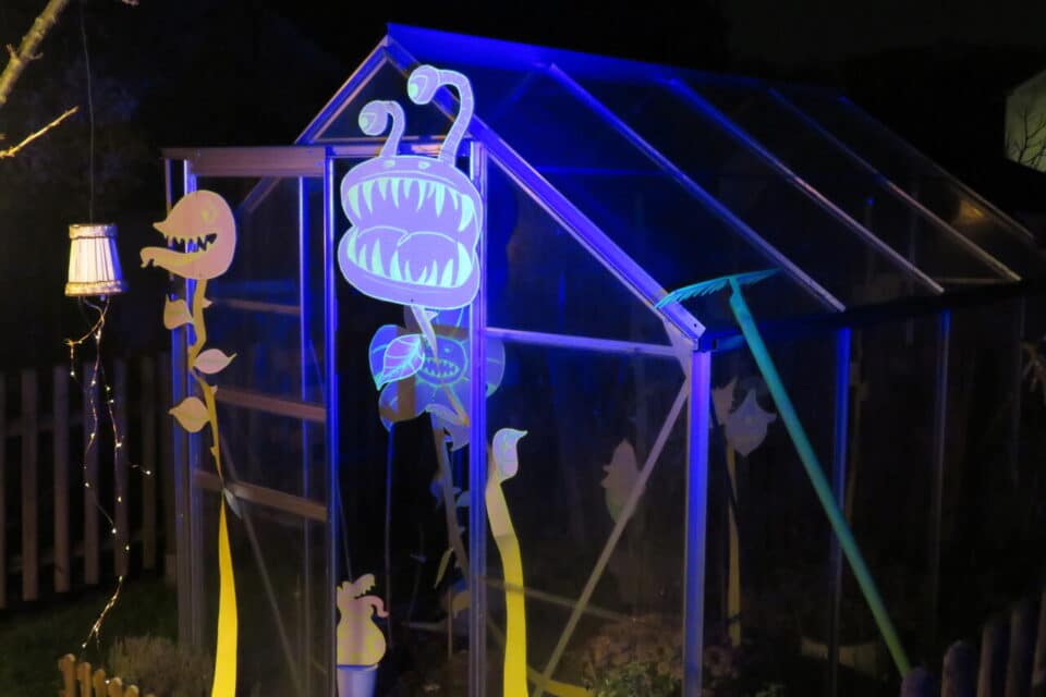 &Agrave; Noisiel, les jardins de la rue Jean Jaur&egrave;s &eacute;taient d&eacute;cor&eacute;s par des artistes