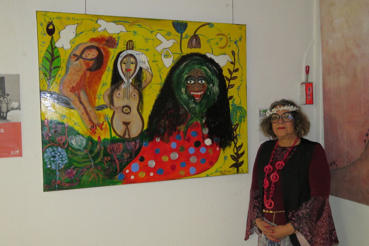 , Noisiel : des &oelig;uvres envahissent espace public et commerces pour c&eacute;l&eacute;brer les droits des femmes