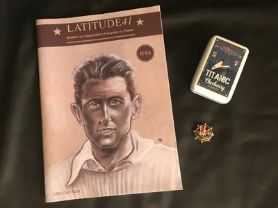 Num&eacute;ro sp&eacute;cial du magazine de l'Association fran&ccedil;aise du Titanic d&eacute;di&eacute; &agrave; Richard Norris Williams.