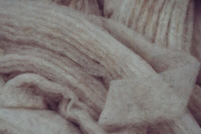 Insulation material from industrial rope production scraps