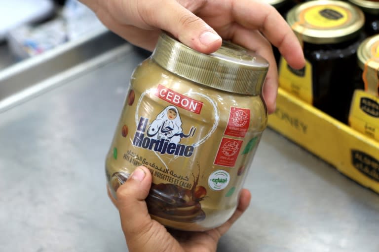 La p&acirc;te &agrave; tartiner alg&eacute;rienne El Mordjene Cebon, en vente en Alg&eacute;rie le 15 septembre 2024 (-)