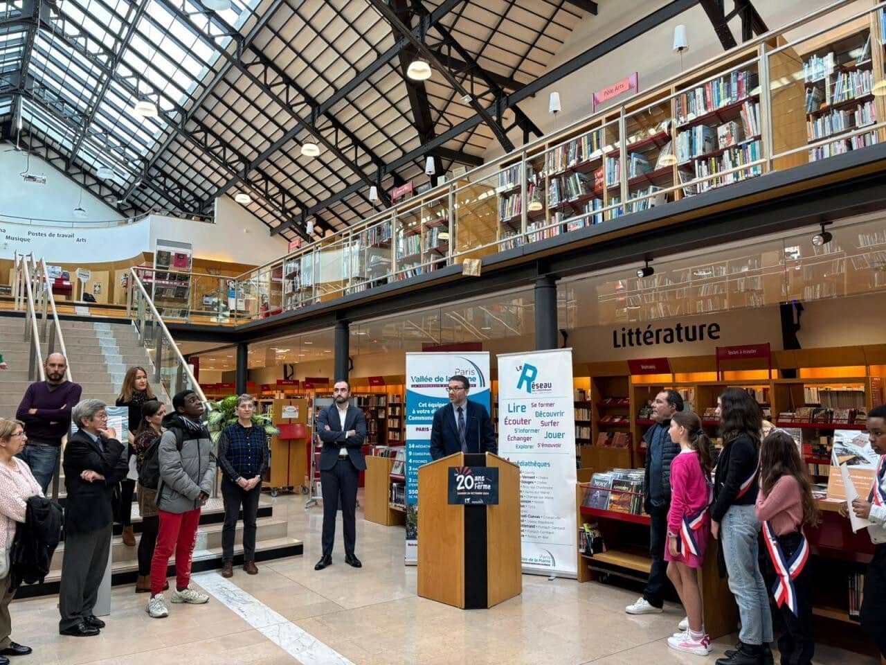 , &laquo; Retracer deux si&egrave;cles d&rsquo;histoire &raquo; : en Seine-et-Marne, une exposition sur l&rsquo;histoire d&rsquo;une m&eacute;diath&egrave;que