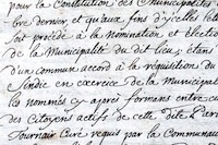 Registre de la paroisse