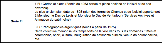 Archives iconographiques Archives iconographiques