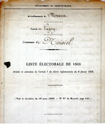 liste électorale de Noisiel