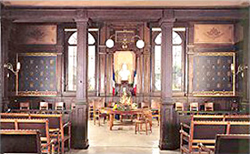 Ancienne mairie dont le décor intérieur (1895)