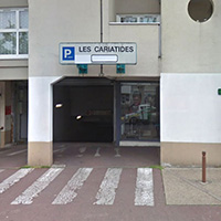 Fermeture du parking des Cariatides