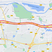 Travaux de nuit sur la RD 199