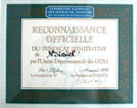Reconnaissance officielle Office du tourisme de Noisiel