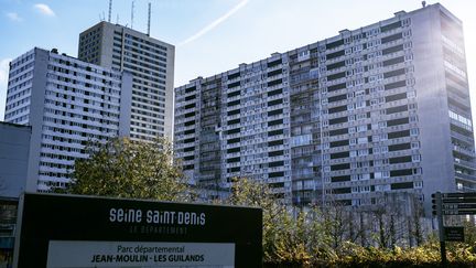 Image d'illustration. Vue d'immeubles à Bagnolet, en Seine-Saint-Denis. (NOEMIE COISSAC / HANS LUCAS via AFP)