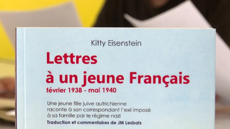 Par devoir de m&eacute;moire, Jean-Michel Lesbats a &eacute;crit un livre reprenant les lettres de Kitty Eisenstein.