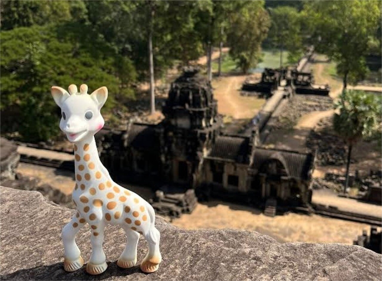 , Ce village du Val-d&rsquo;Oise vous invite &agrave; photographier vos vacances avec Sophie la girafe