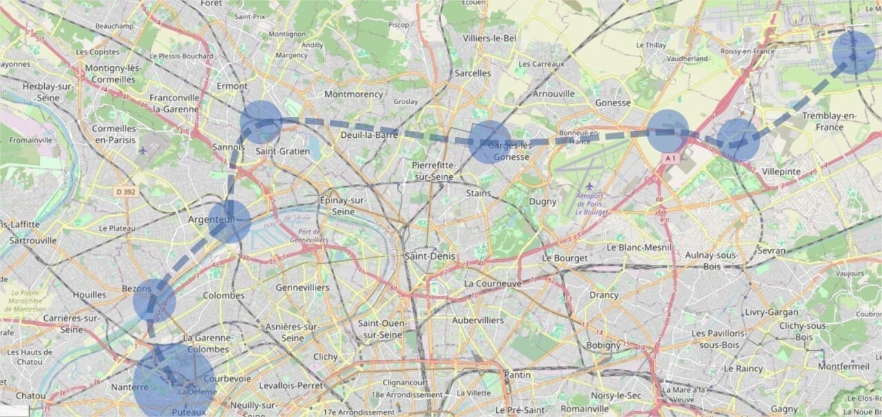 , Cette commune du Val-d&rsquo;Oise vote une motion en faveur de la ligne de m&eacute;tro 19