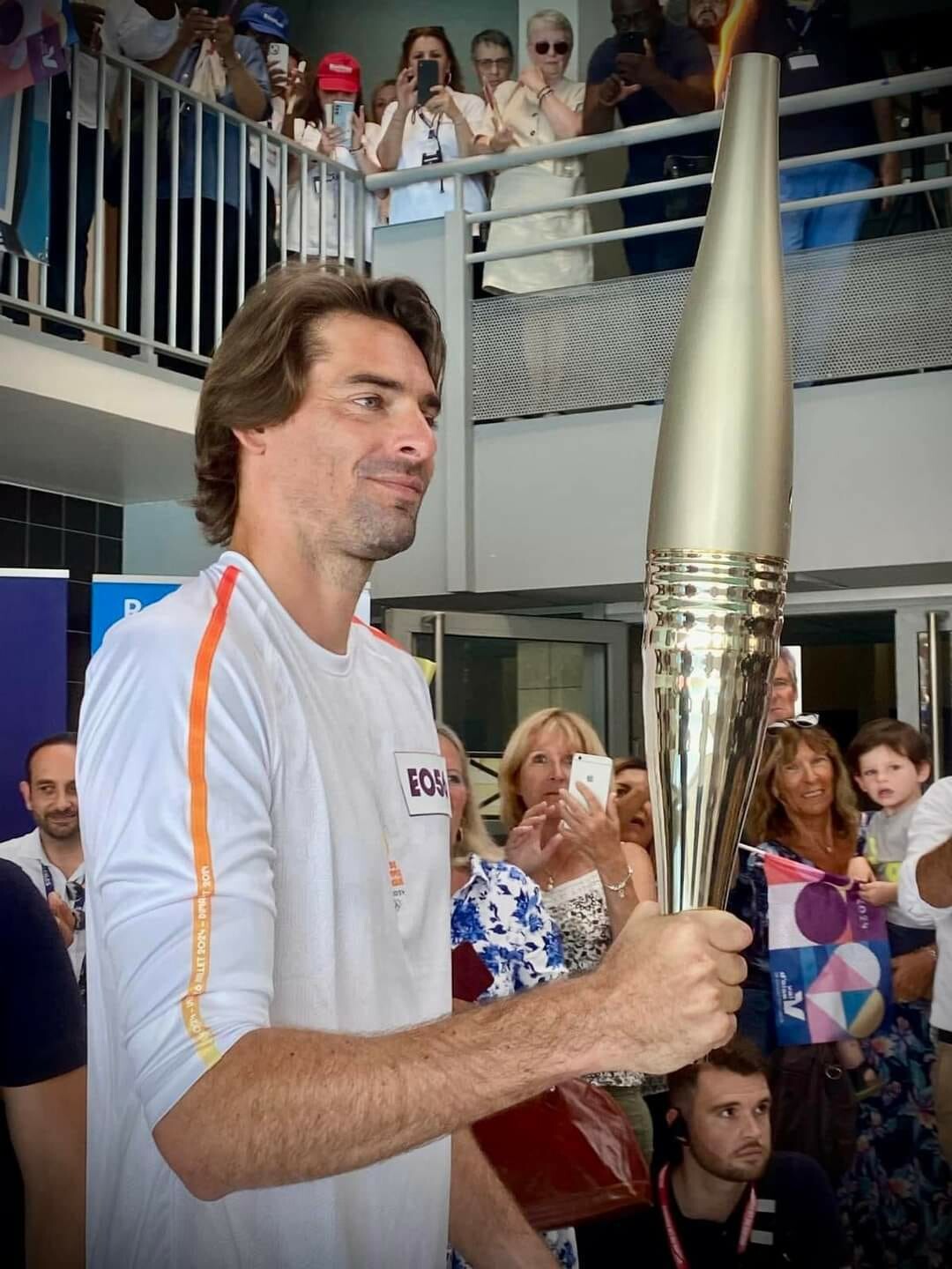 Le nageur Camille Lacourt