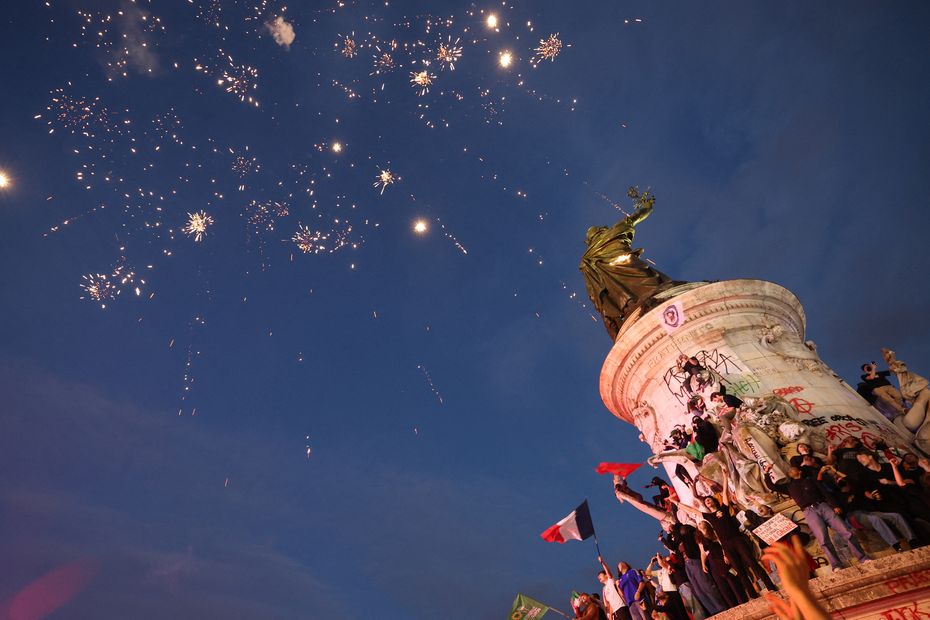 , DIRECT. Résultats élections législatives 2024 à Paris et en Île-de-France : la place de la République calme à cette heure