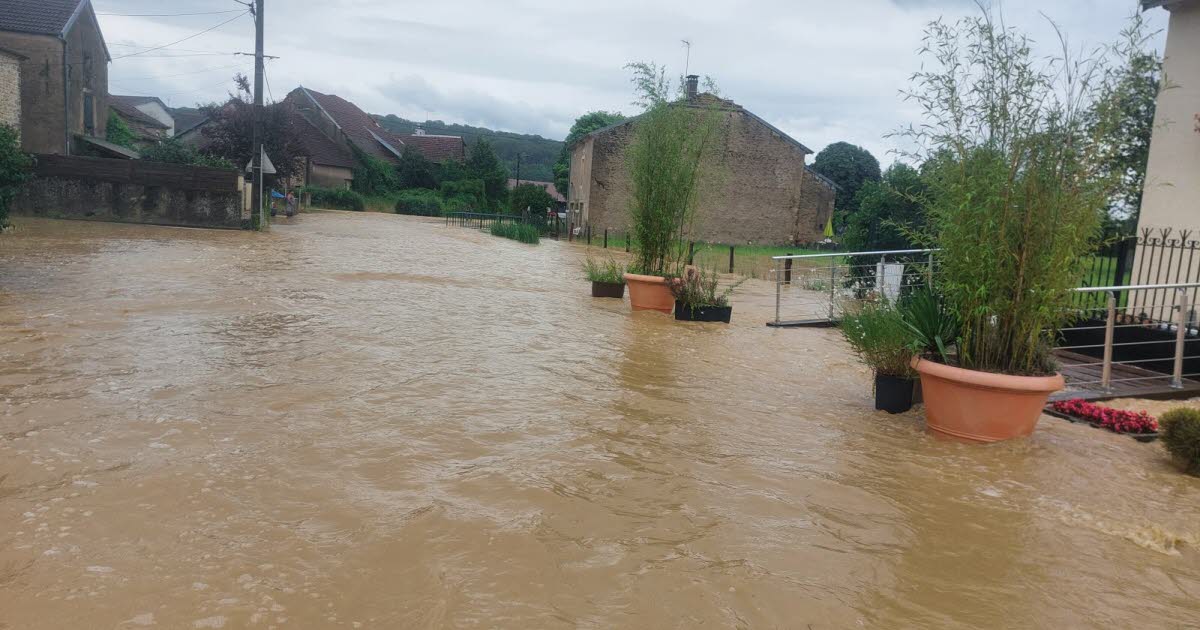 , Haute-Sa&ocirc;ne Inondations : des habitants d&eacute;sabus&eacute;s, le maire de Senoncourt d&eacute;muni