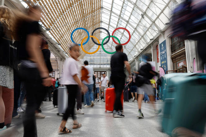 Gare de Lyon, à Paris, le 22 juillet 2024.