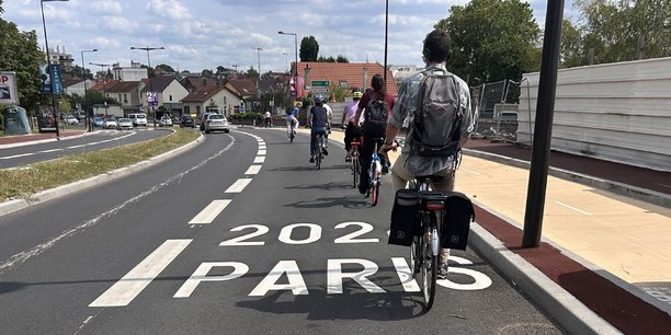 , JO 2024 : la Seine-Saint-Denis compte sur le v&eacute;lo pour d&eacute;sengorger le m&eacute;tro