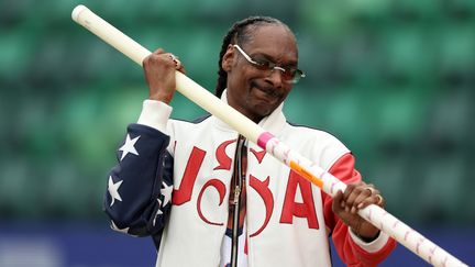 Snoop Dogg, le 23 juin 2024, &agrave; Eugene (Oregon, Etats-Unis). (GETTY IMAGES VIA AFP)