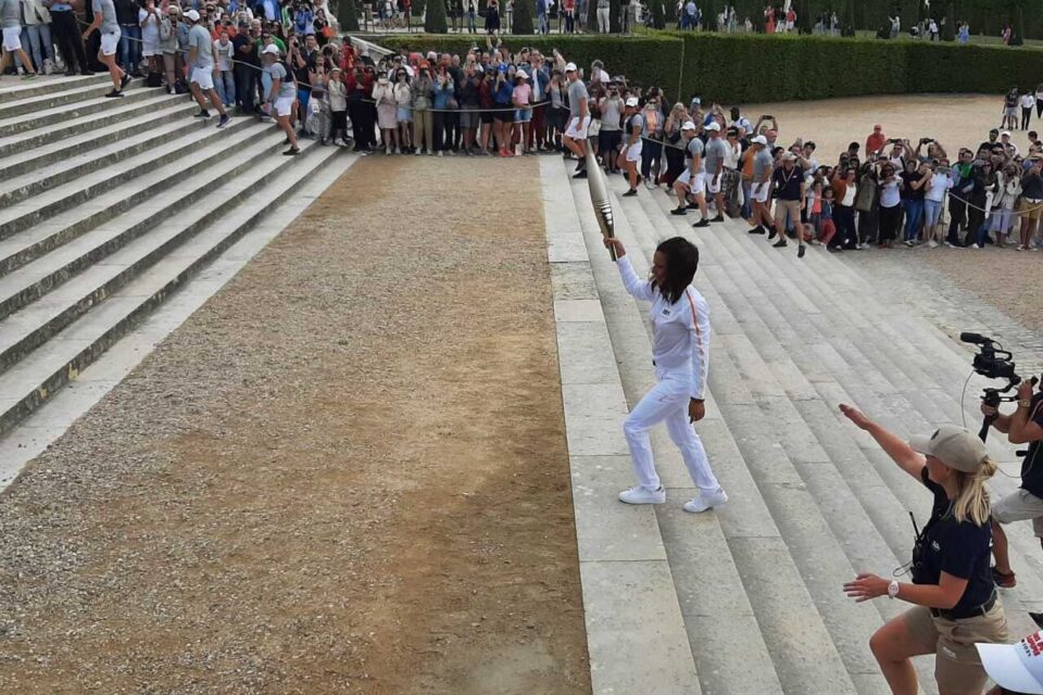 Passage très esthétique au château de Versailles.