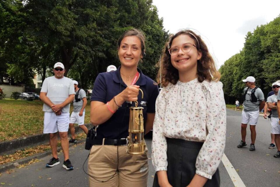 La flamme est &agrave; Saint-Germain-en-Laye !