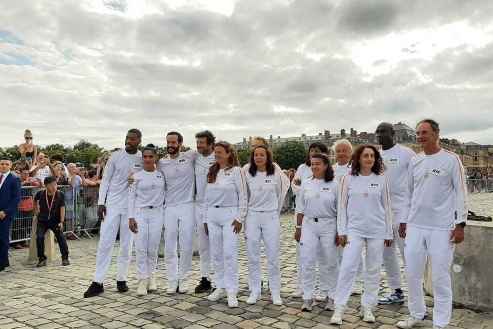 Une photo pour l'Histoire au ch&acirc;teau de Versailles.