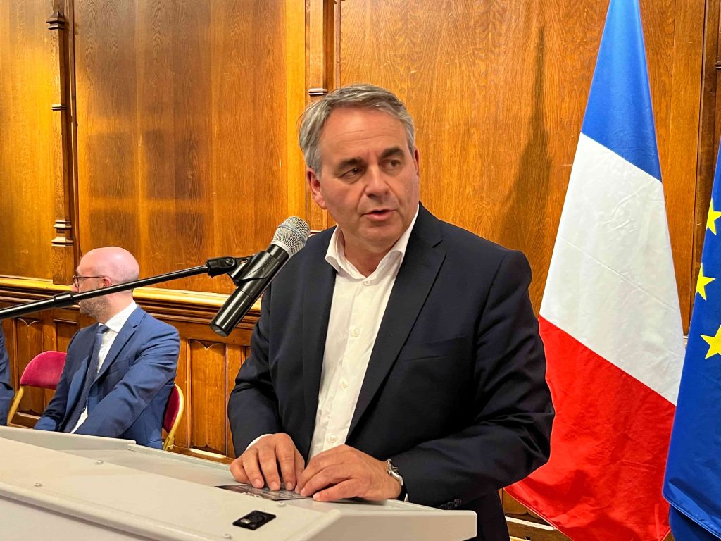 , L&eacute;gislatives Compi&egrave;gne : Xavier Bertrand et le candidat &eacute;cologiste battu viennent soutenir Daniel Leca UDI