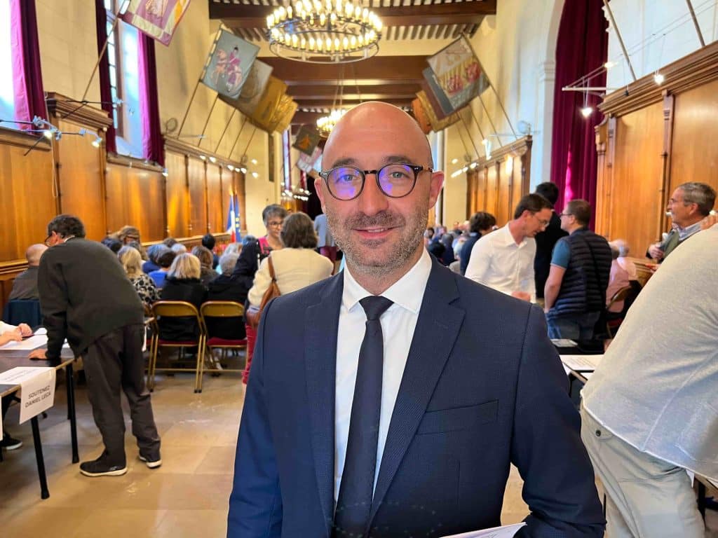 , L&eacute;gislatives Compi&egrave;gne : Xavier Bertrand et le candidat &eacute;cologiste battu viennent soutenir Daniel Leca UDI