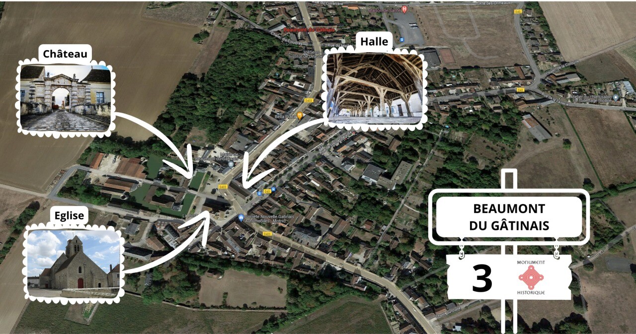 , Seine-et-Marne. Connaissez-vous ce village, dont la place compte trois monuments historiques
