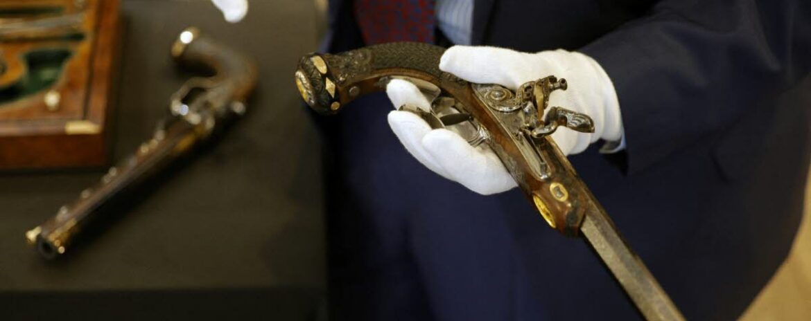 , Seine-et-Marne Ils auraient pu changer l&rsquo;Histoire : deux pistolets de Napol&eacute;on aux ench&egrave;res