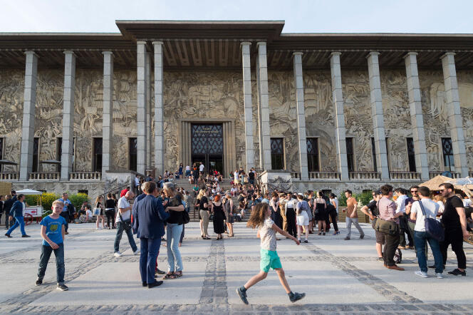 Le Palais de la Porte-Dorée, qui abrite le Musée national de l’histoire de l’immigration et l’Aquarium tropical, à Paris, en 2017.