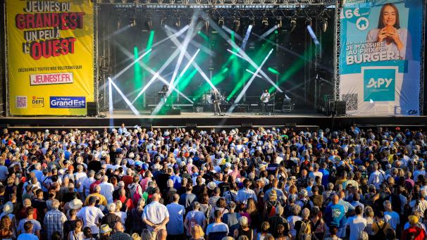 Louis Bertignac a rassembl&eacute; un public dense &agrave; la Foire en 2023.