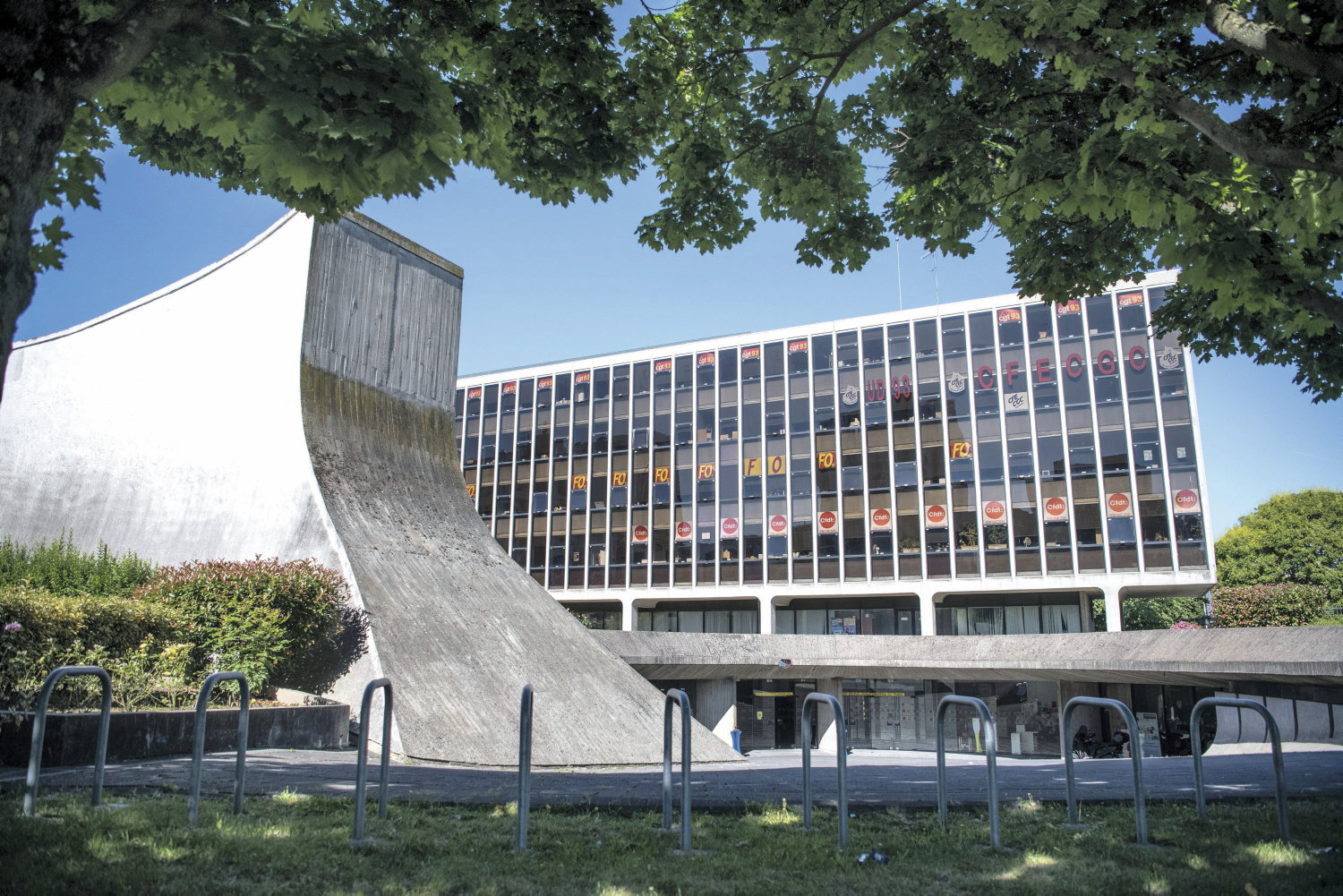 , &Agrave; la d&eacute;couverte des Bourses du travail #5. La bourse du travail de Bobigny, l&rsquo;h&eacute;ritage d&rsquo;Oscar Niemeyer