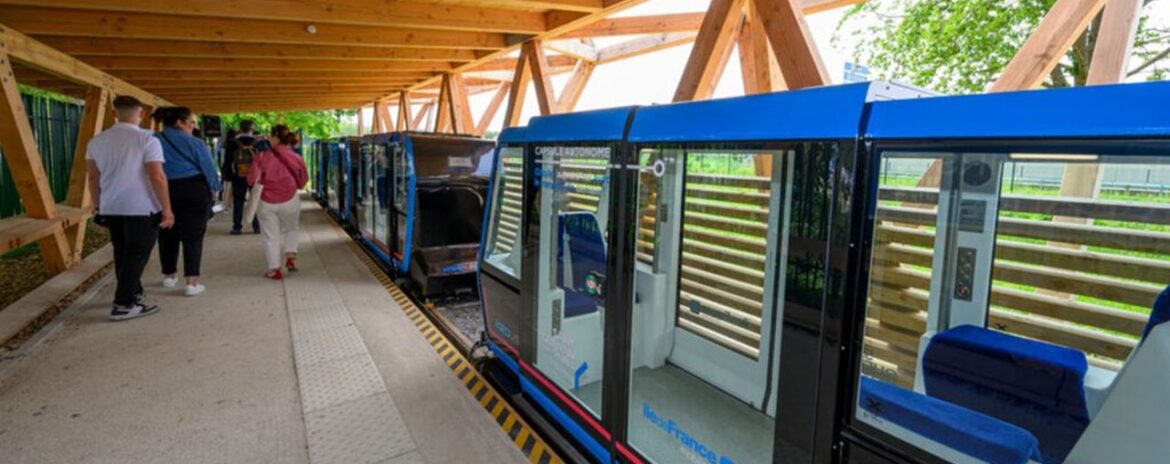 , Dans les Yvelines, le franc succès de la capsule de transport UrbanLoop lors des JO