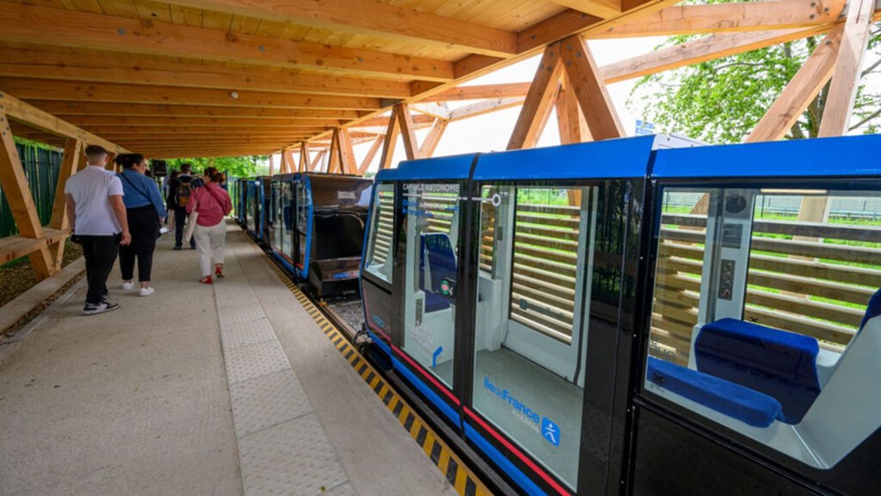 , Dans les Yvelines, le franc succès de la capsule de transport UrbanLoop lors des JO