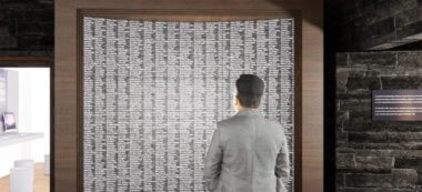Un nouveau mur num&eacute;rique inaugur&eacute; au M&eacute;morial de la Shoah &agrave; Paris