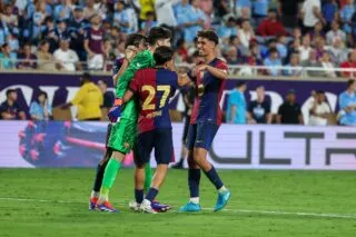Amical : Une très jeune équipe du Barça tient Manchester City en échec