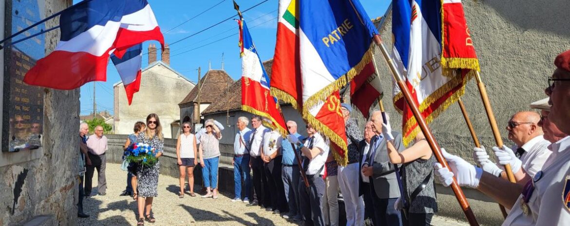 , Le village de Baudement a rendu un hommage &agrave; ses r&eacute;sistants