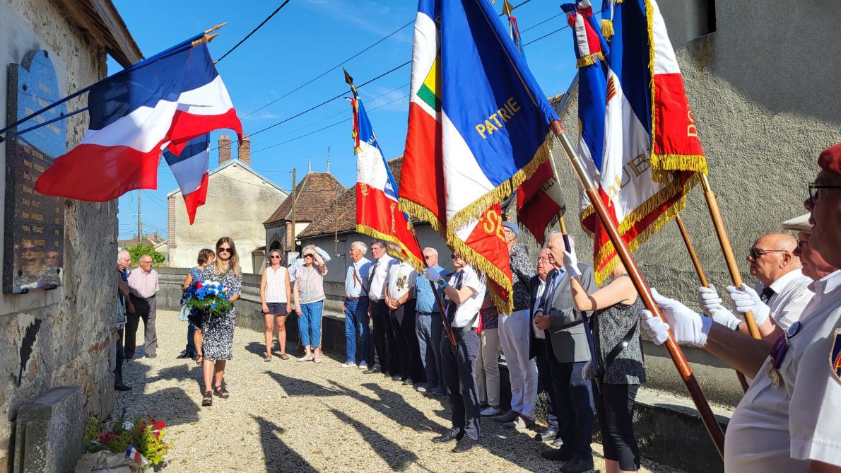 , Le village de Baudement a rendu un hommage &agrave; ses r&eacute;sistants