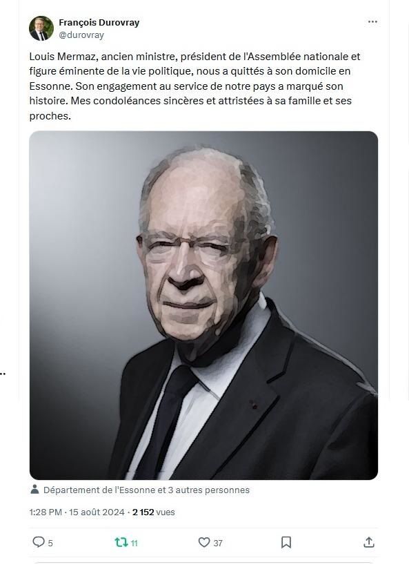 , Louis Mermaz et la frontière ténue entre sectarisme et hyperfidélité