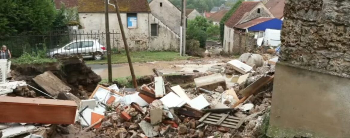 , Orages en Seine-et-Marne: la maire de Sablonni&egrave;res &eacute;voque &laquo;&nbsp;des quantit&eacute;s astronomiques d&rsquo;eau&nbsp;&raquo;