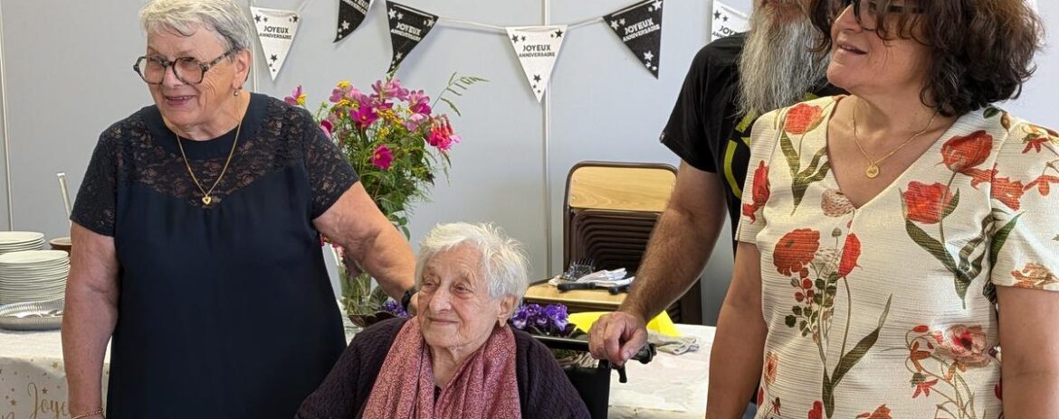 , Pissos : V&eacute;ra Ledan, une centenaire &eacute;tonnante