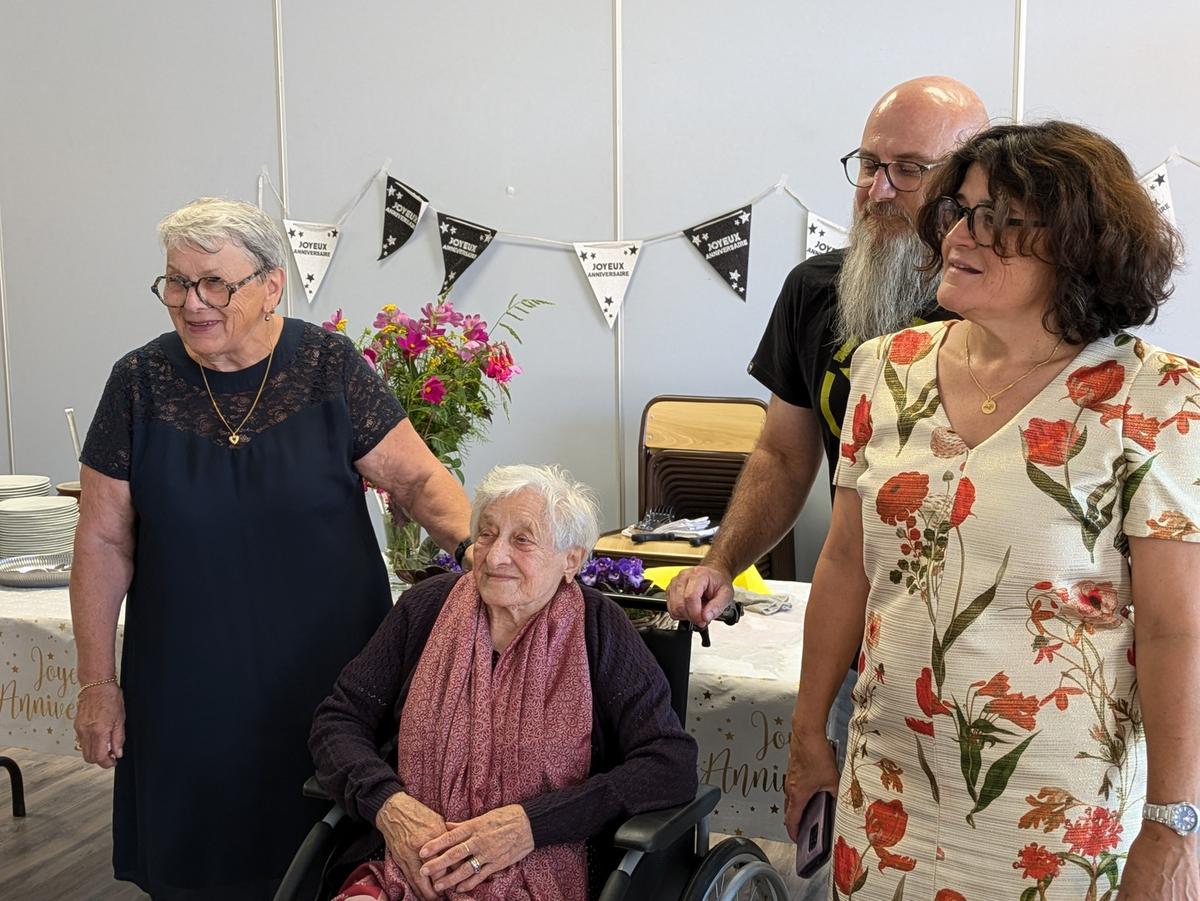 , Pissos : V&eacute;ra Ledan, une centenaire &eacute;tonnante