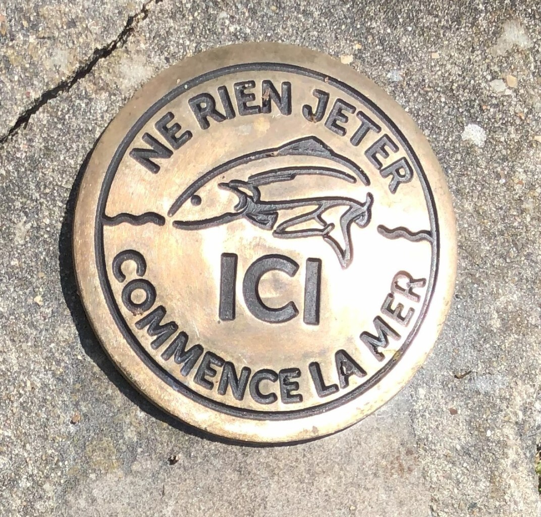 , Seine-et-Marne : des clous &laquo; Ici commence la mer &raquo; pour sensibiliser &agrave; la pollution dans ce village