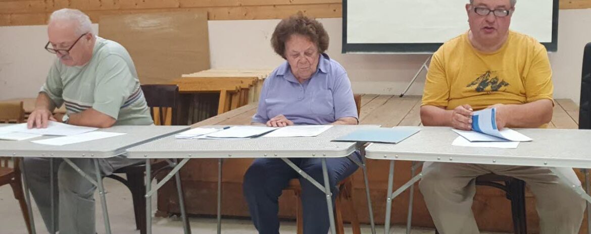 , Val-et-Châtillon. Mémoires du textile : la 30e assemblée générale avec de nouveaux membres