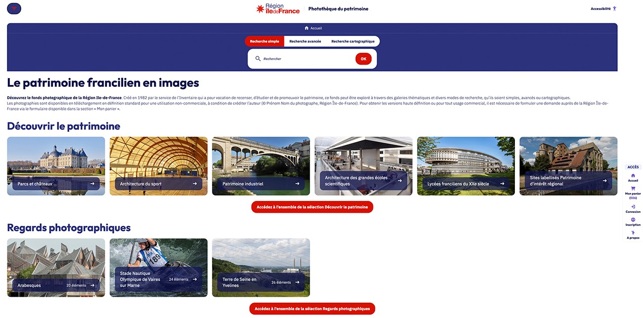 , D&eacute;couvrez la phototh&egrave;que du patrimoine de la R&eacute;gion &Icirc;le-de-France