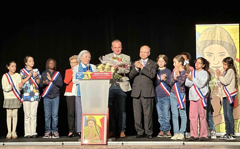 , France : la ville de Villejuif nomme Tr&acirc;n T&ocirc; Nga citoyenne d&rsquo;honneur