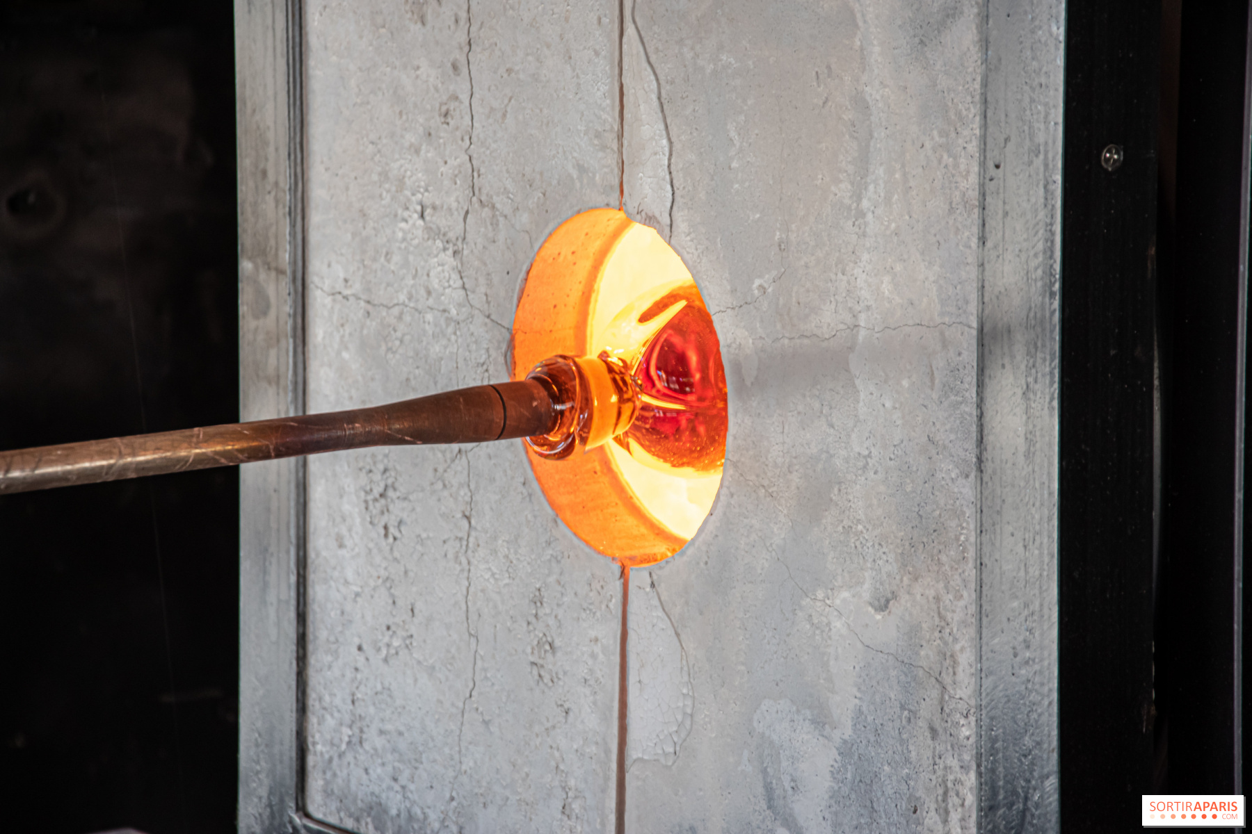 , Journ&eacute;es du Patrimoine 2024 : d&eacute;monstration de verre souffl&eacute;e &agrave; l&rsquo;Atelier la Perle d&rsquo;Art (77)