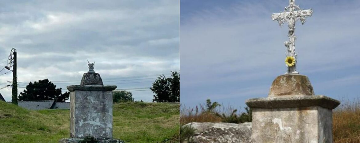 , La croix d&rsquo;un calvaire du XIXe si&egrave;cle vol&eacute;e &agrave; Gu&eacute;rande, la mairie porte plainte