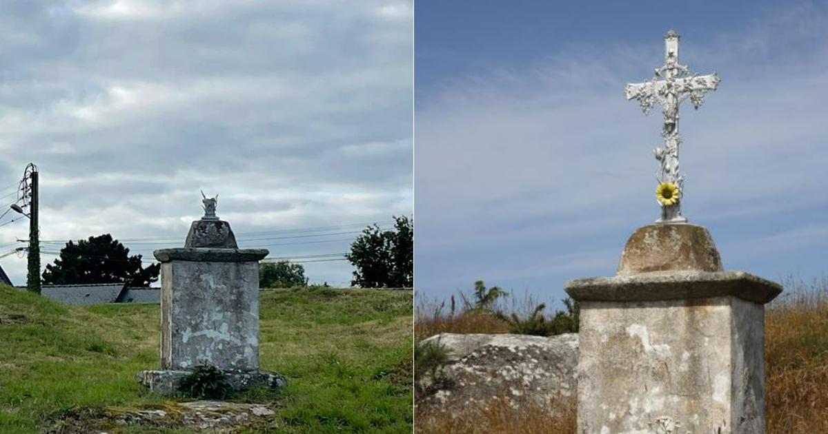 , La croix d&rsquo;un calvaire du XIXe si&egrave;cle vol&eacute;e &agrave; Gu&eacute;rande, la mairie porte plainte